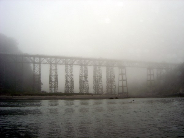 Albion bridge - morning of departure